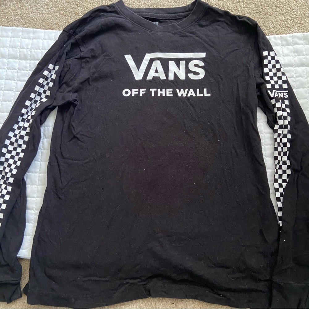 Vans Checkered Long-Sleeve Tee